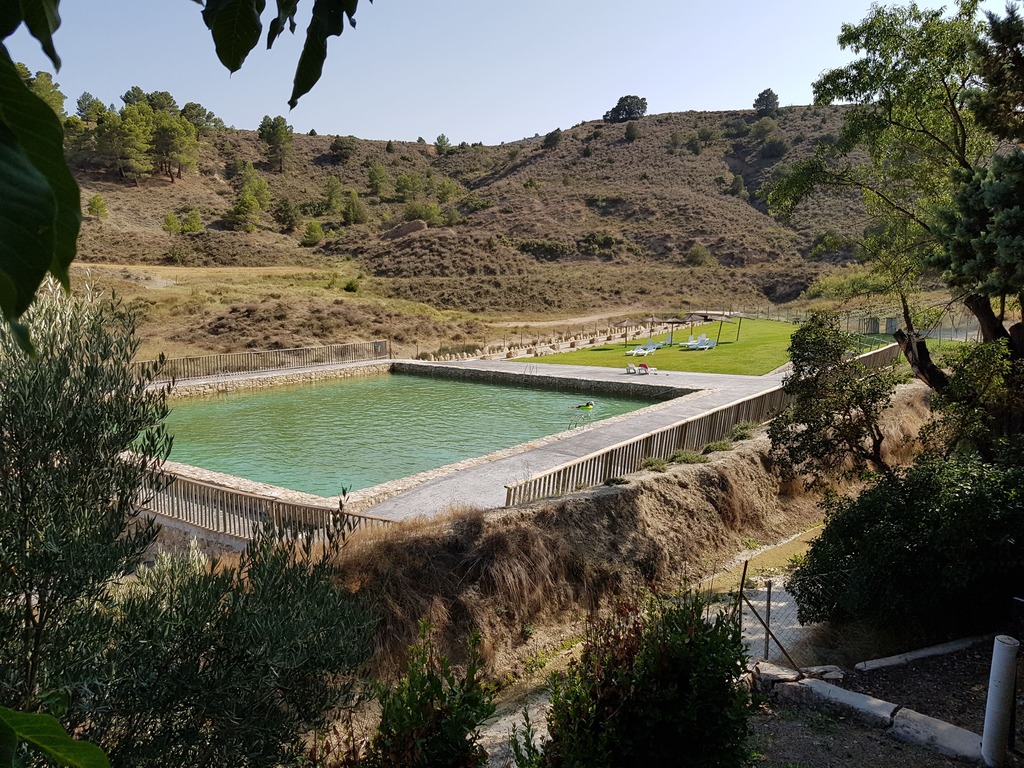 agua salada desde puerta